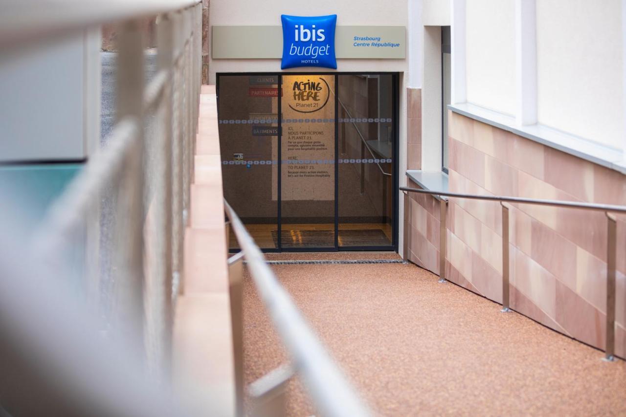 Ibis Budget Strasbourg Centre Republique Exteriör bild